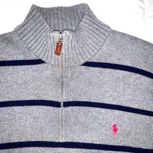 Polo Ralph Lauren men’s store 1/2 zip sweater size XL